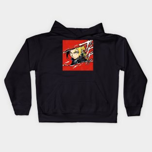 Cut in Edward Kids Hoodie